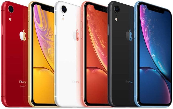 iPhone Xr 64 Go Bleu Reconditionné (Légères traces d'utilisation) produit composé