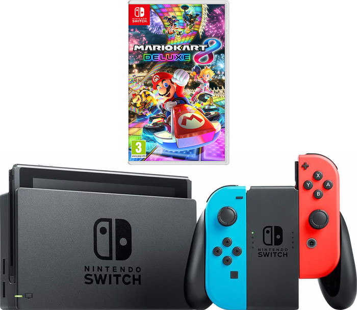 Nintendo Switch + Mario Kart 8 Deluxe samengesteld product