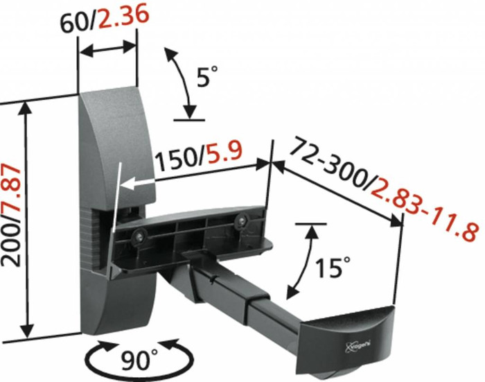 Vogel's VLB 200 (per pair) visual supplier