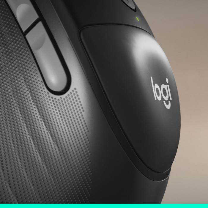 Logitech Signature Comfort Plus M850 L Draadloze Muis Graphite detail