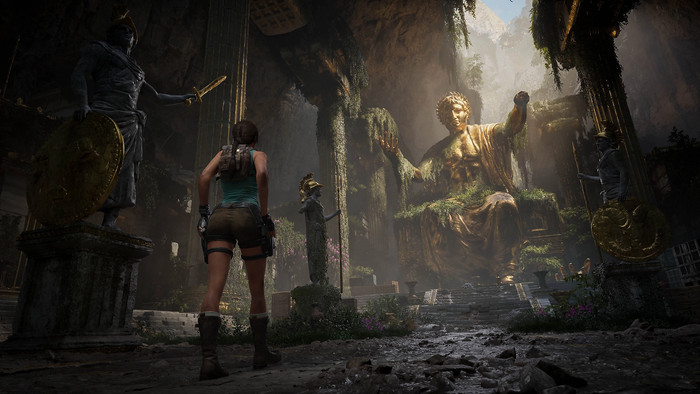 Tomb Raider: Legacy of Atlantis Collector's Edition PS5 product in gebruik