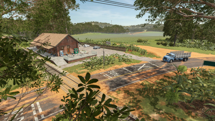 Farming Simulator 25: Beans & Alpacas Edition PS5 product in gebruik