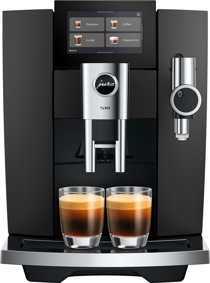 JURA S10 Obsidian Black (EA) voorkant