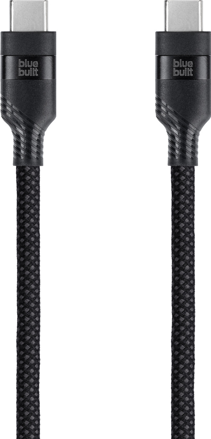 BlueBuilt Usb C Kabel 240W 2m Nylon Zwart Main Image