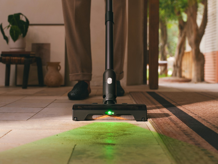 Roborock H60 Hub Ultra product in gebruik
