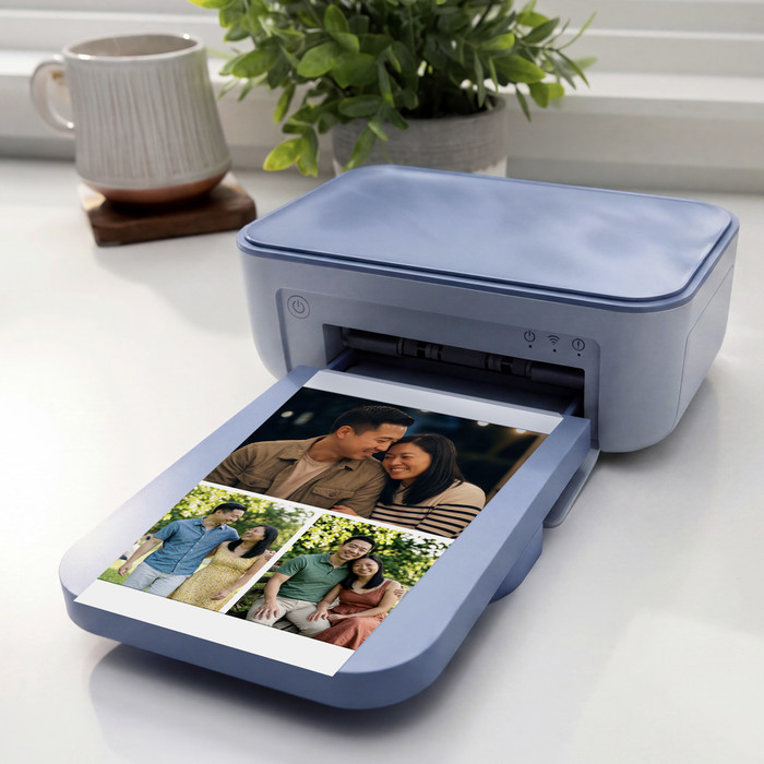 Cricut Fotopakket voor StickerPix Print product in gebruik