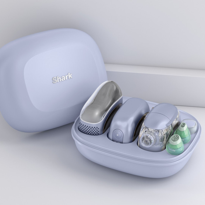 Shark FacialPro Glow + DePuffi FH320EUPL Paars detail