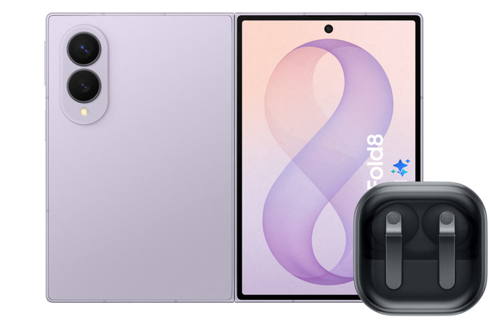 Samsung Galaxy Z Fold 8 256GB Lila 5G + Samsung Galaxy Buds4 Pro Zwart Main Image