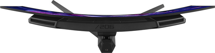 ASUS ROG Swift PG34WCDN QD-OLED Curved bovenkant