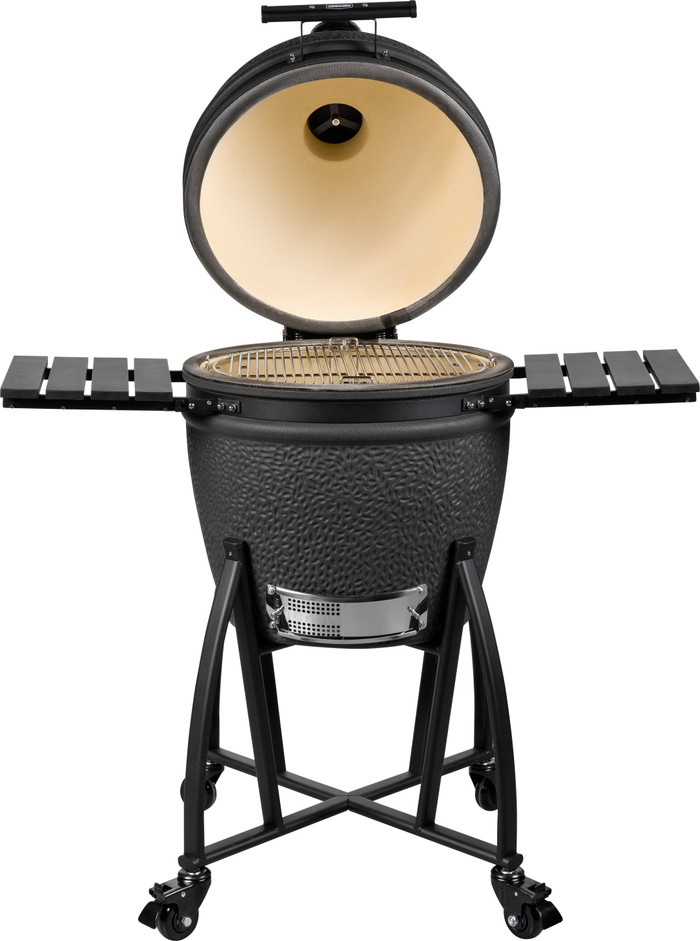 Grill Guru Prime Matte Black Large binnenkant