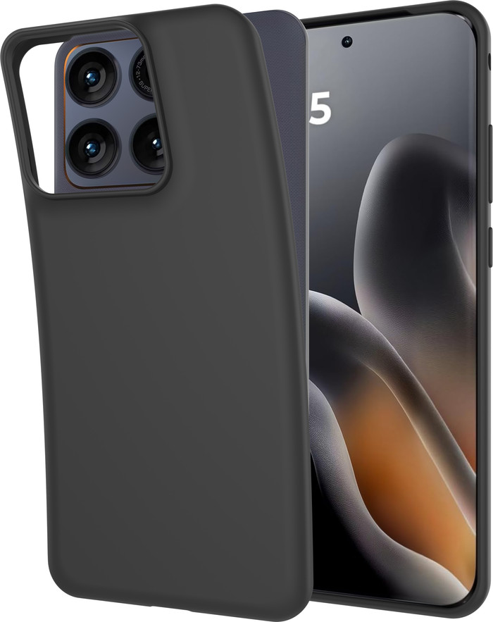 Just in Case KickLite Motorola Edge 70 Fusion Back Cover Zwart samengesteld product
