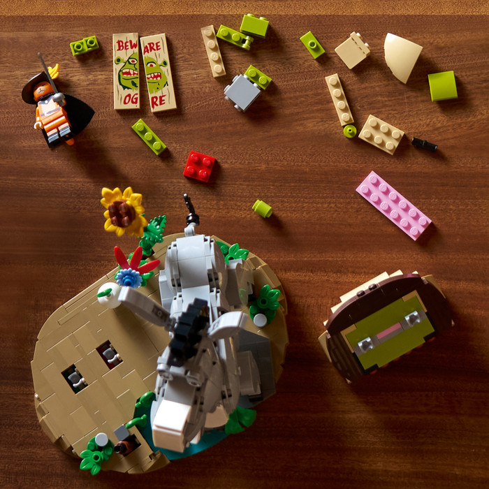 LEGO Shrek, Ezel en de Gelaarsde Kat 72423 product in gebruik