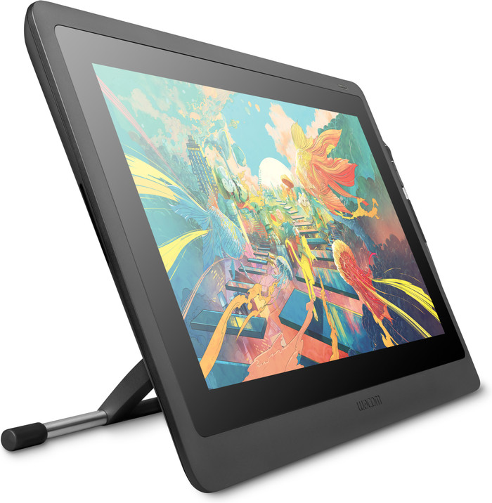 Wacom Verstelbare Standaard voor Cintiq 16 product in gebruik