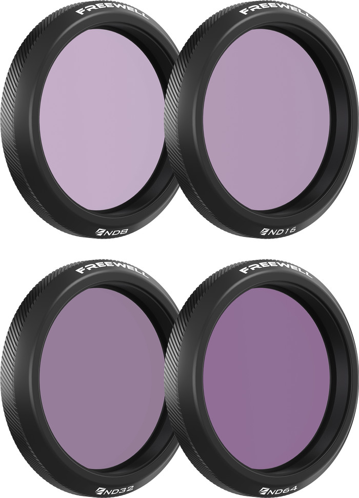 Freewell DJI Osmo Action 5 Pro Filters Standard Day 4 Pack Main Image