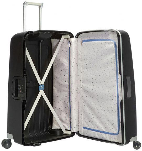 Samsonite S'Cure Spinner 81cm Black null