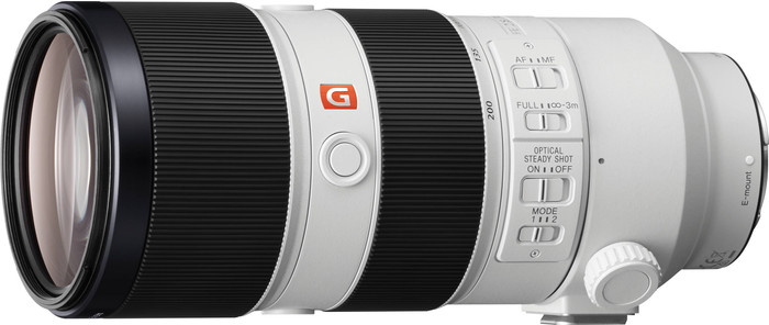 Sony FE 70-200mm f/2.8 GM OSS left side