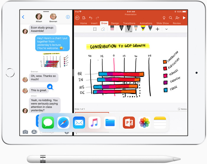 Apple iPad (2022) 10.9 inch 64GB Wifi Zilver + Apple Pencil 1 (2022) null