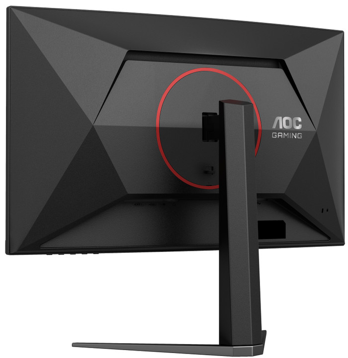 AOC G4 CQ27G4Z2 Curved achterkant