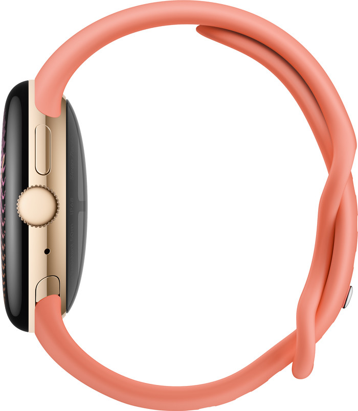 Google Pixel Watch 5 Roze 41mm linkerkant