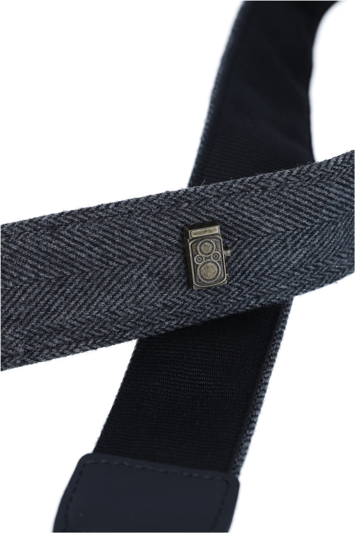 Rollei Camera Strap Zwart detail