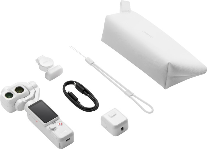DJI Osmo Pocket 4P (Pro) Wit accessoire