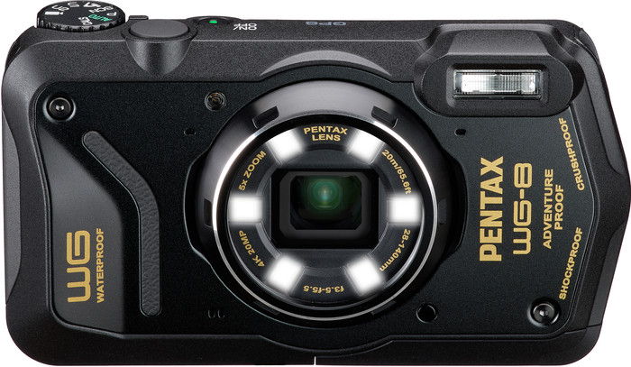 Pentax WG-8 Zwart rechterkant