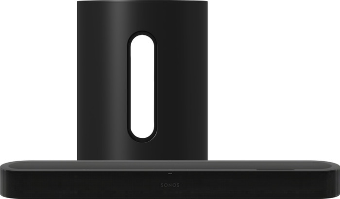 Sonos Beam Ultra Zwart + Sonos Sub Mini Main Image