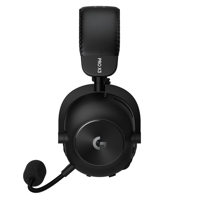 Logitech G Pro X3 Lightspeed Wireless Gaming Headset Black right side