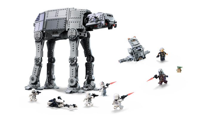 LEGO Star Wars Imperial Remnant AT-AT met INT-4 75454 detail
