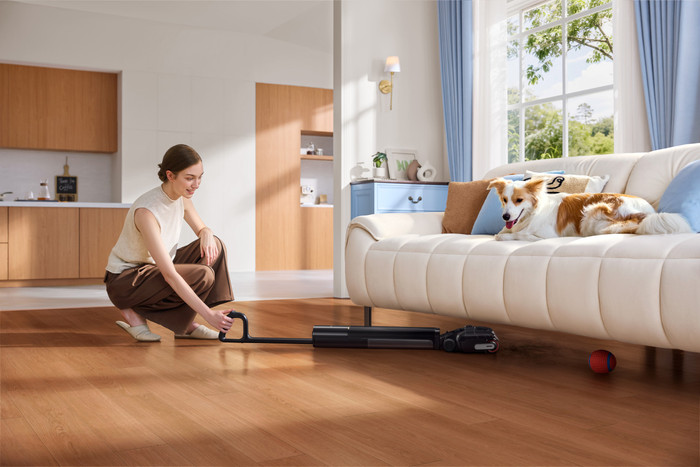 Dreame G12 Pro Flex product in gebruik