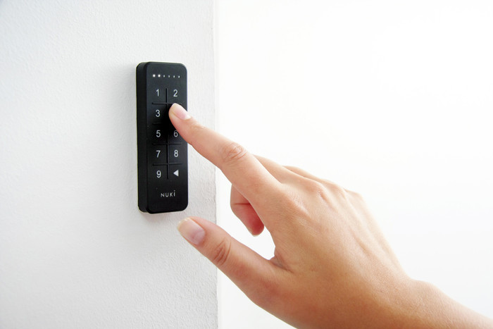 Nuki Keypad product in gebruik