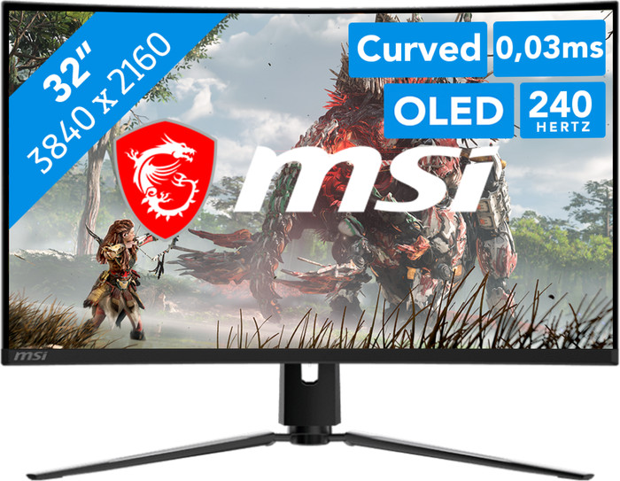 MSI MPG 321CURX QD-OLED Curved Main Image