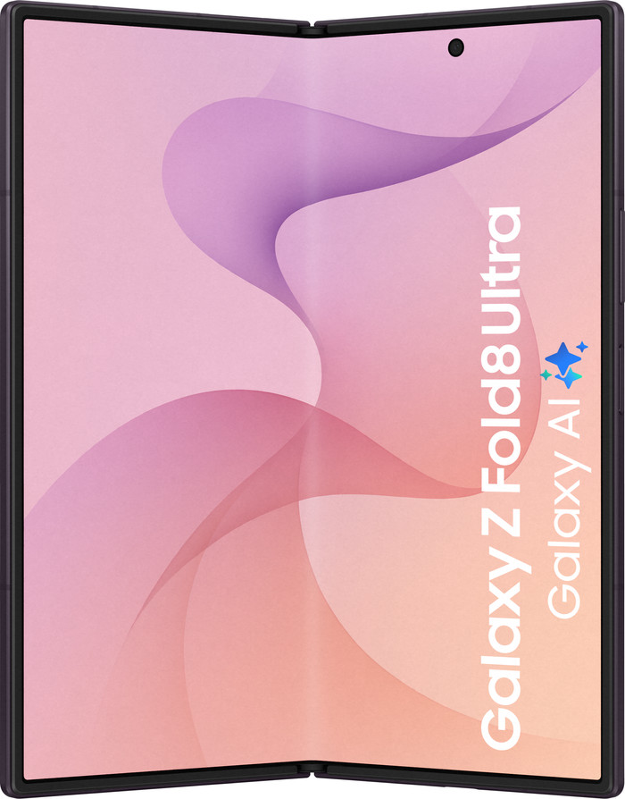 Samsung Galaxy Z Fold 8 Ultra 256GB Paars 5G voorkant