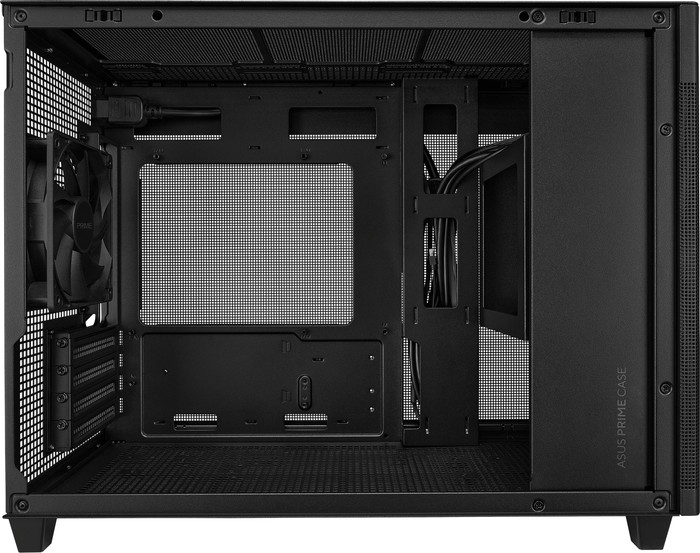 ASUS PRIME AP201 TG Zwart linkerkant