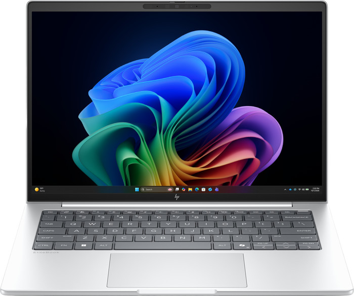 HP EliteBook 8 G2i 14'' OLED Next Gen AI - E39X5ES QWERTY voorkant
