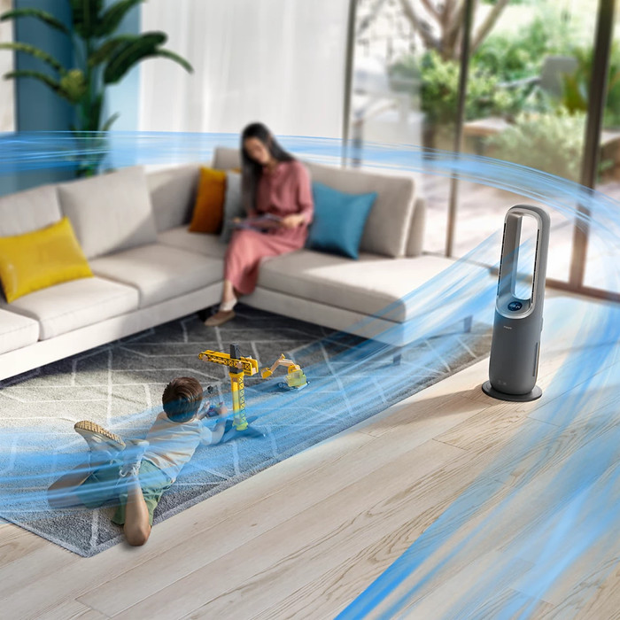 Philips Air Performer 9000 serie 4-in-1 AMF970/10 product in gebruik