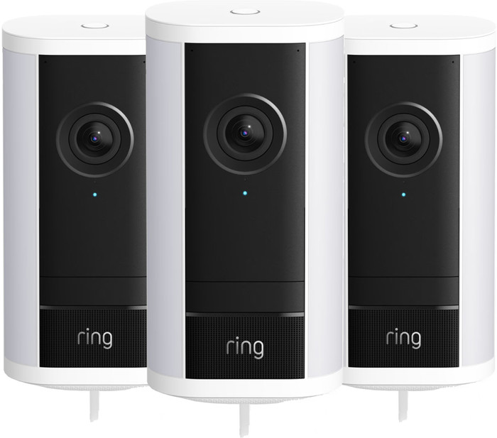 Ring Spotlight Camera Pro 2e Generatie Bedraad Wit 3-Pack Main Image