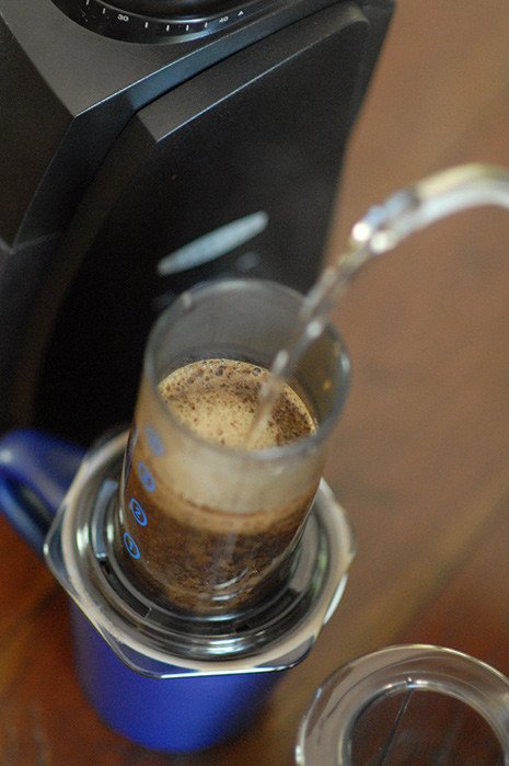 Baratza Encore product in use