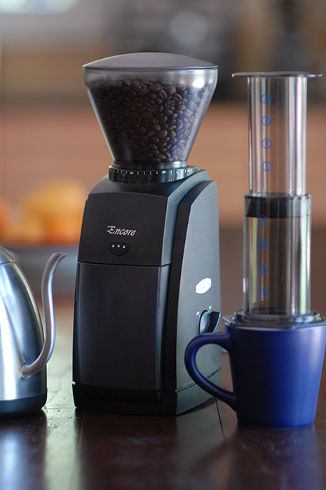 Baratza Encore product in use