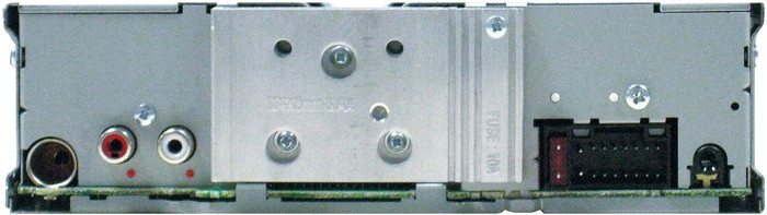 JVC KD-T702BT achterkant