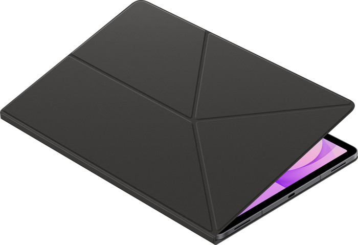 Samsung Galaxy Tab S12 Plus Book Case Zwart linkerkant
