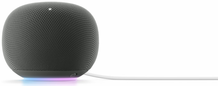 Google Home Speaker Grijs voorkant