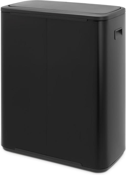Brabantia Bo Touch Bin 60L Matte Black back