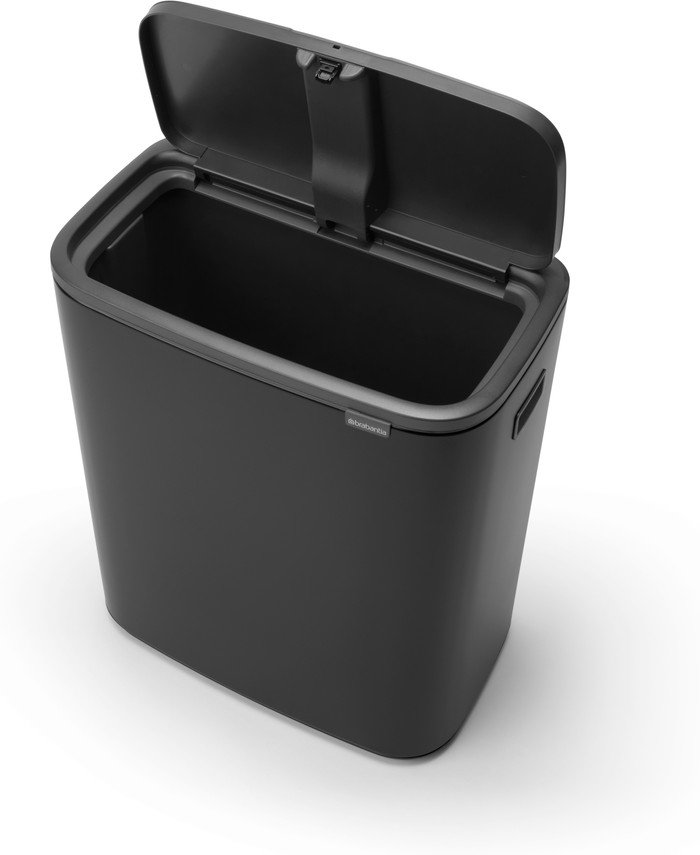 Brabantia Bo Touch Bin 60L Matte Black detail