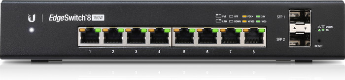 Ubiquiti EdgeSwitch ES-8-150W voorkant