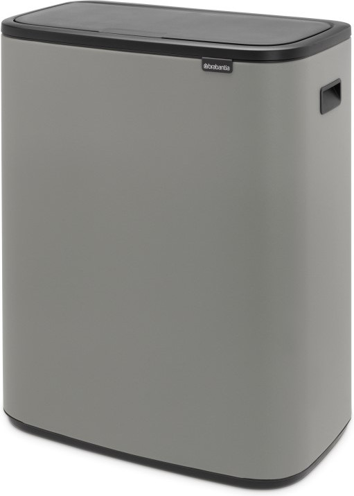 Brabantia Bo Touch Bin 2 x 30 Litres Mineral Concrete Grey null