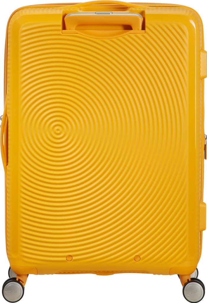 American Tourister Soundbox Expandable Spinner 55cm Golden Yellow null