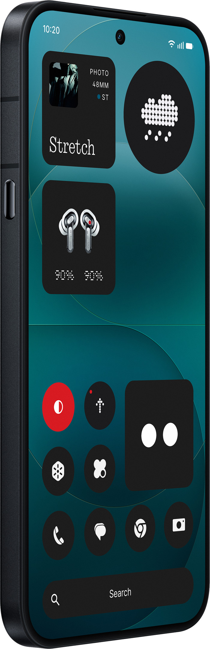 Nothing Phone (4a) Pro 128GB Zwart 5G voorkant