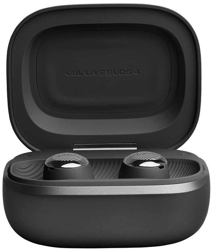 JBL Live Buds 4 Zwart voorkant