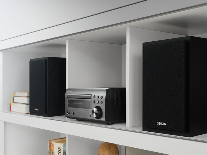 Denon D-M41DAB Black product in use